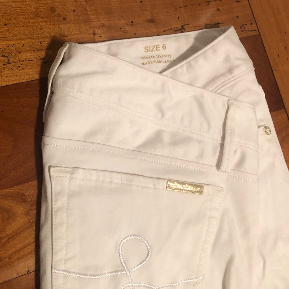 Lilly Pulitzer size 8 skinny jeans